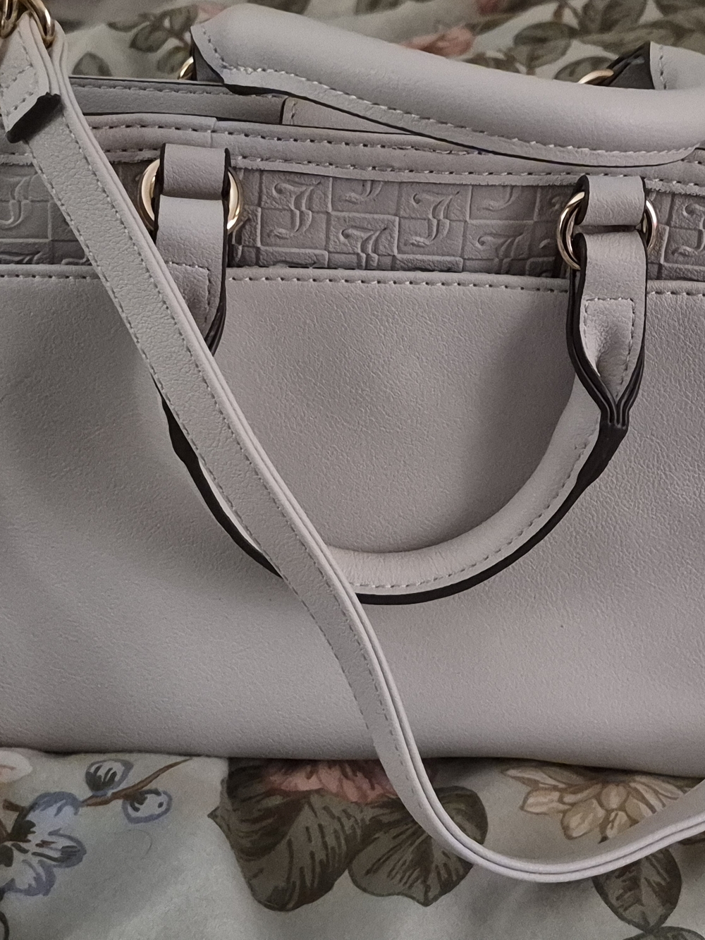 Juicy Couture White Lucky Charms Mini Tote with Gold Hardware NWT - Picture 4 of 5